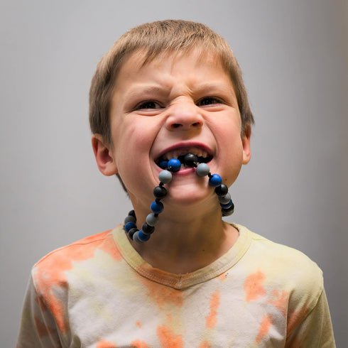 Munchables Camo Chewelry - Blue, Black & Green