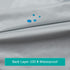 Pack 2 Pack Pack 38" 26" Biloban and Play Sheets Waterproof Fitted, Compatible with Baby Graco n Play/Playard and Other