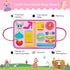 1 2 3 4, 3 4 Freebear Busy Board Toddler Travel Toys Quiet Book Sensory Board for Toddlers Montessori Educational Toys
