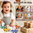 IOMDRWU 1-3, 6-9-12-18 1st 1-2 Press to Go Car Toys for Toddlers Animal Baby Cars, Push Go Friction Inertia Car, Infant