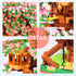 Set 14+, 2028PCS, Japanese Cherry Blossom Tree Building Block Teen Age Sakura Flowers Botanicals Micro Blocks