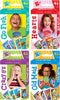 JA-RU Classic Card Games for Kids (4 Pack) Go Fish, Old Maid, Hearts & Crazy 8s, Bright Design