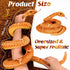 Snake Plush, Large 71 in Stuffed Snake Toy for Kids, Lifelike Plush Snake for Birthday Present Party Prank Prop (Brown)