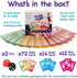 70+ 2 Shuffle Up Gymnastics Card Games - Fun & Active Skills Cards for Kids, Fitness Cards Develop Fundamentals