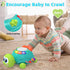 KaeoHye 6-12 12-18 Light&SoundTummy 3-6 4 5 7 8 9-12 18 Musical Turtle Baby Toys MonthsBaby Crawling Toys