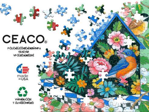 Ceaco - Lorraine Ryan - Elegant Birdhouse - 500 Piece Jigsaw Puzzle