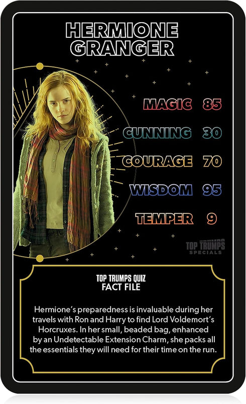 Top Trumps Card Game Harry Potter Hogwarts - Family Games for Kids and Adults - 2 Players and More