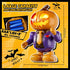3-7, Halloween Themed Toys, Pumpkin Dancing Robot Plays Spooky Music and Lights Up Eyes, Fun Interactive Sensory Toy