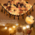 Yewiwin Hammock Hammock (Black(55"*55"*72")) Stuffed Animal Net or with Light, Macrame Hanging Net for Stuffed Animal
