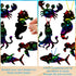 64 Pcs Sea Theme DIY Scratch Cards Set, Birthday Party Supplies Favor, Rainbow Color Scratch Art with Wooden Styluses