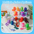 SYEFKJSA 12PCS 3D Set Printed Dragon Eggs with Dragon Inside, Mini Dragon Egg Articulated Crystal Fidget Toys for Home