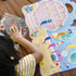 Melissa & Doug Puffy Sticker Pads Set: Fairy, Dress-Up, Mermaid - 216 Reusable Stickers