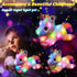 10" Easfan LED Unicorn Plush Light-up Stuffed Animal with Colorful Night Lights Glow in the Dark Birthday Festival