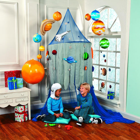 10 Set Fun Express Inflatable Solar System Model Kit - Piece Educational Space Toys with Planets & Sun for Kids |