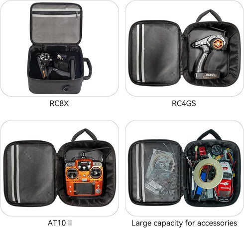 Radiolink EVA Carrying Case with Shoulder Strap, Portable Waterproof Bag for RC8X Radio Transmitter and Accessories,