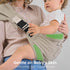 6-48 (16-44 lbs), 4XL AUYEAZGO Toddler Carrier - Premium Cotton, Large Seat & Back Support, with Large Pocket, One Size