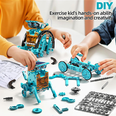 GOGIHCCH 8-13, 8-12, 8 9 10 11 12 13 STEM Toys for Ages Solar Powered Kits Toys Robotics for Kids Ages Educational