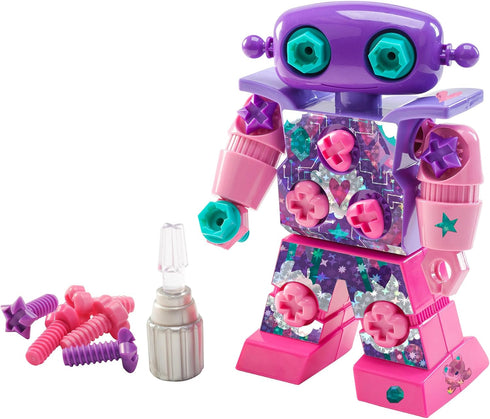 Educational Insights Design & Drill Sparklebot Robot Toy, 23-Piece STEM Set for Kids Ages 3+