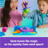 Kinetic Sand, SquishMotion Playset with 1lb Pink, Yellow, Blue Play Sand, Stamper & 5 Tools, Reusable Storage Case, Sensory Toys for Kids Ages 5+ by Kinetic Sand
