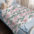 SqtmuHLuo 60x80inch Pink Christmas Tree Baby Blanket for Boys Girls Gender Christmas Tree Holiday Neutral Newborn