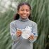 6 inches The Petting Zoo Manta Stingray Stuffed Animal Plushie, Gifts for Kids, Nuggetz Sealife Animals, Stingray Plush