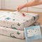 SDY Jersey Dinosaur Crib Sheets for Baby Boys and Girls,52x28x8, 2 Pack,