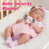 16 Inch Pro Goleem Baby Girl Gifts Elephant Security Blanket with Stuffed Animal Snuggle Toy Lovey Soft Lovie Baby