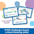 Learning Resources STEM Explorers Domino Action, STEM Toys for Kids, 59 Pieces, Age 5+