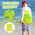 Set 2 3+(22 Beach Sand Toys Includes Collapsible Buckets Big Size Sand Shovels, Rake, Animal Sand Molds Toys with Mesh