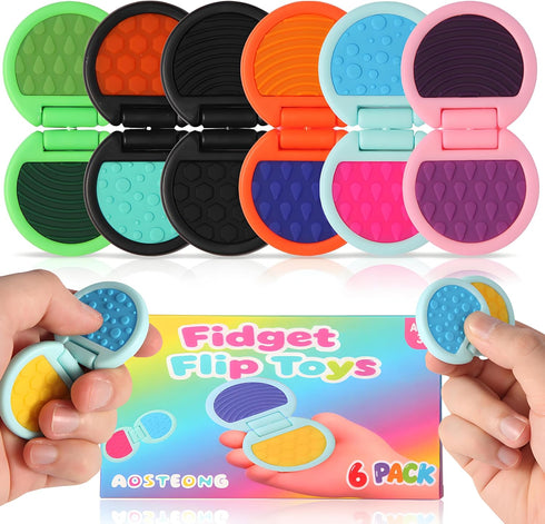 AOSTEONG Fidget Toys Adults, Sensory Toys for Kids with Autism, Anxiety Relief Items