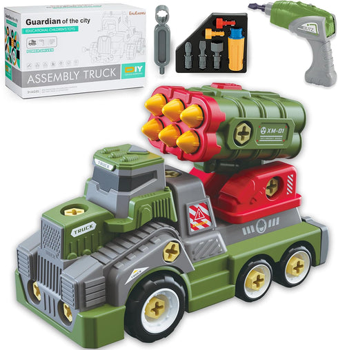 11inches Large Take Apart Army Toys for Boys Girls Kids 3-5 6-8