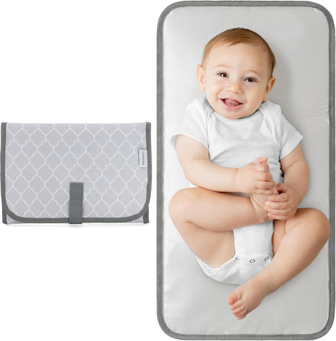 Compact Baby Organizer with Changing Pad - Comfy Cubs Diaper Caddy Bundle