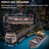 28mm CZYY DND Skiff Miniature Hand-Painted Resin Medieval Row Boat Fantasy Tabletop RPG Scatter Terrain for Wargames
