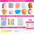 10 5-8 8-12 Funtopia Sewing Kit for Kids, Easy DIY Projects of Stuffed Animal with Guiding Book, Beginners Sewing Toys