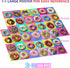 Puzzles for Kids Ages 4-10 - Colorful Donuts 100 Piece Puzzle - Educational Toys Gifts
