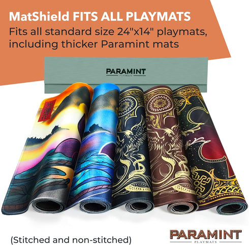 MatShield Olive Green, Durable Playmat Case - Compatible with Magic The Gathering, MTG Play Mat Tube - MTG Accessories
