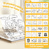 Jar Melo Washable Dot Markers, 8 Colors Dot Paints with 108 PDF & 10 Physical Activity Papers, Non-Toxic Bingo Daubers