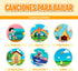 Aprende Peque 14 6 Dance & Play Musical Sound Book for Toddlers Ages | Canta con Isa: Canciones para Bailar |