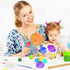 100 Pieces Solar System Model Foam Ball Kit, Includes Polystyrene Balls, Toothpick Flags, and Brushes