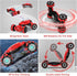 RC Car Toys for Boys Girls 6-12, Gesture Sensing Stunt Car with Lights Music, 2.4GHz 4WD Hand Remote Control 360°