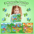 Magnetic Puzzles for Toddlers 3-5, 36 Pieces Dinosaur Toys, Learning Educational Games