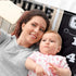 47"x40" SUKOON Monthly Milestone Blanket for Baby Boy/Girl | Basketball Theme | Includes Frame and Bib | Large | |