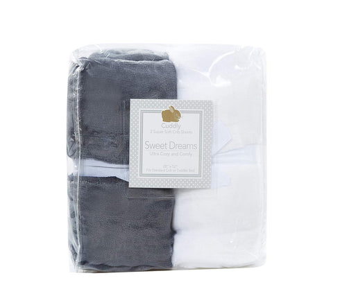 Southwest Canyon Warm Microplush Crib Sheets for Boys Girls, 2 Pack Super Soft and