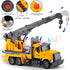 LerBao 2Pcs Set,Lifting 3 4 5 6 7 Large-Size Construction Engineering Truck Toy Arm Crane & Lifting Transport Truck