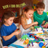 Dino Models Clay Craft Kit - Build 4 Dinos with Air Dry Magic Modeling Clay for Kids Ages 3-8, Perfect Easter Gift