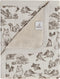 Oilo Woodland Baby Blanket, Woodland Animal Baby Blanket with Ultra?Soft Plush Backing