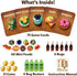 6, 7, 8 25 Gone in Seconds - Fast-Paced Mini Food Game for Kids, Teens & Adults, Quick Reflex Family & Party Board