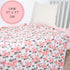 100% 6 47"x 47" LollyBanks Muslin Baby Blanket Cotton, Muslin Quilt Lightweight, Layers Soft Blanket for Girls, Toddler