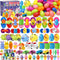 TOAPER 200PCS Pre-Filled Easter Eggs with Toys, Easter Basket Fillers, Easter Egg Hunt