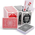 LotFancy Playing Cards - Jumbo Index, 12 Decks (6 Black 6 Red), Large Print, Poker Size for Various Card Games